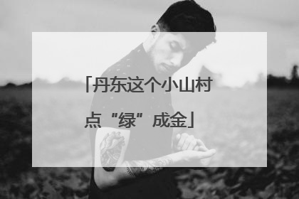 丹东这个小山村点“绿”成金