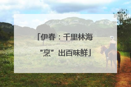 伊春：千里林海“烹”出百味鲜