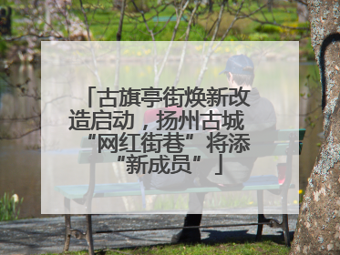 古旗亭街焕新改造启动，扬州古城“网红街巷”将添“新成员”