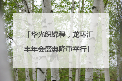 华光织锦程，龙环汇丰年会盛典隆重举行