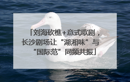 刘海砍樵+意式歌剧，长沙剧场让“湖湘味”与“国际范”同频共振