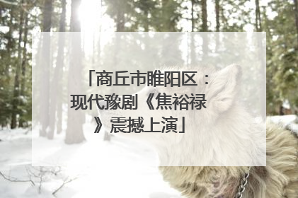 商丘市睢阳区：现代豫剧《焦裕禄》震撼上演