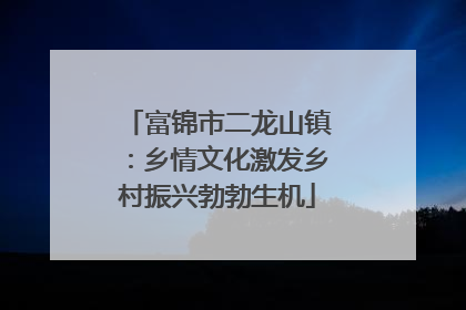 富锦市二龙山镇：乡情文化激发乡村振兴勃勃生机