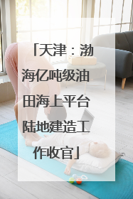 天津：渤海亿吨级油田海上平台陆地建造工作收官