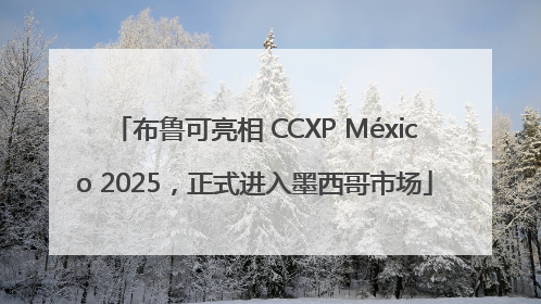 布鲁可亮相 CCXP México 2025，正式进入墨西哥市场