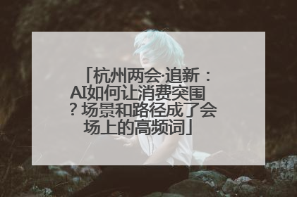 杭州两会·追新：AI如何让消费突围？场景和路径成了会场上的高频词