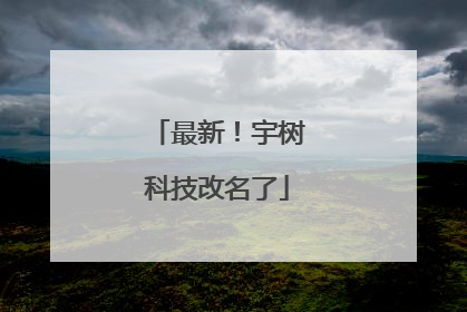 最新！宇树科技改名了