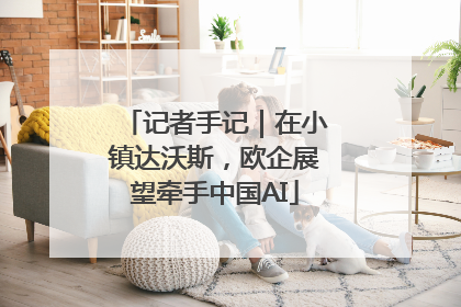 记者手记｜在小镇达沃斯，欧企展望牵手中国AI