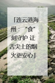 连云港海州：“食”刻守护 让舌尖上的烟火更安心
