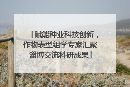赋能种业科技创新，作物表型组学专家汇聚淄博交流科研成果