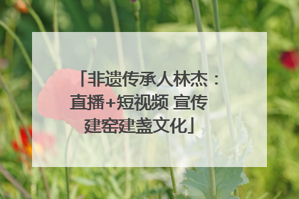 非遗传承人林杰：直播+短视频 宣传建窑建盏文化
