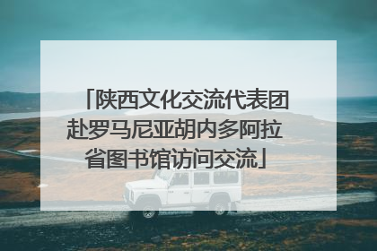 陕西文化交流代表团赴罗马尼亚胡内多阿拉省图书馆访问交流