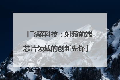 飞骧科技：射频前端芯片领域的创新先锋