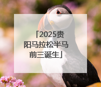 2025贵阳马拉松半马前三诞生